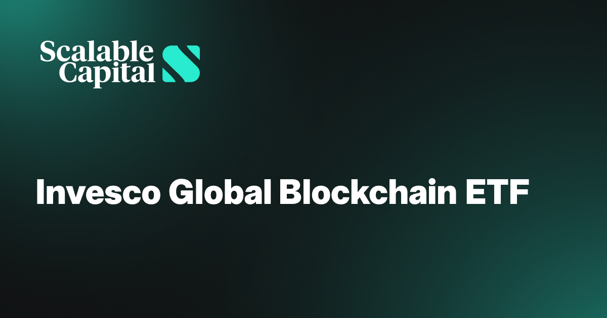 global x blockchain ucits etf